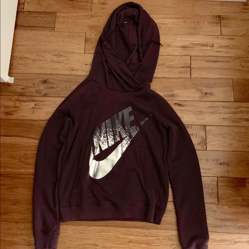 New Nike Hooded Funnel Hoodie